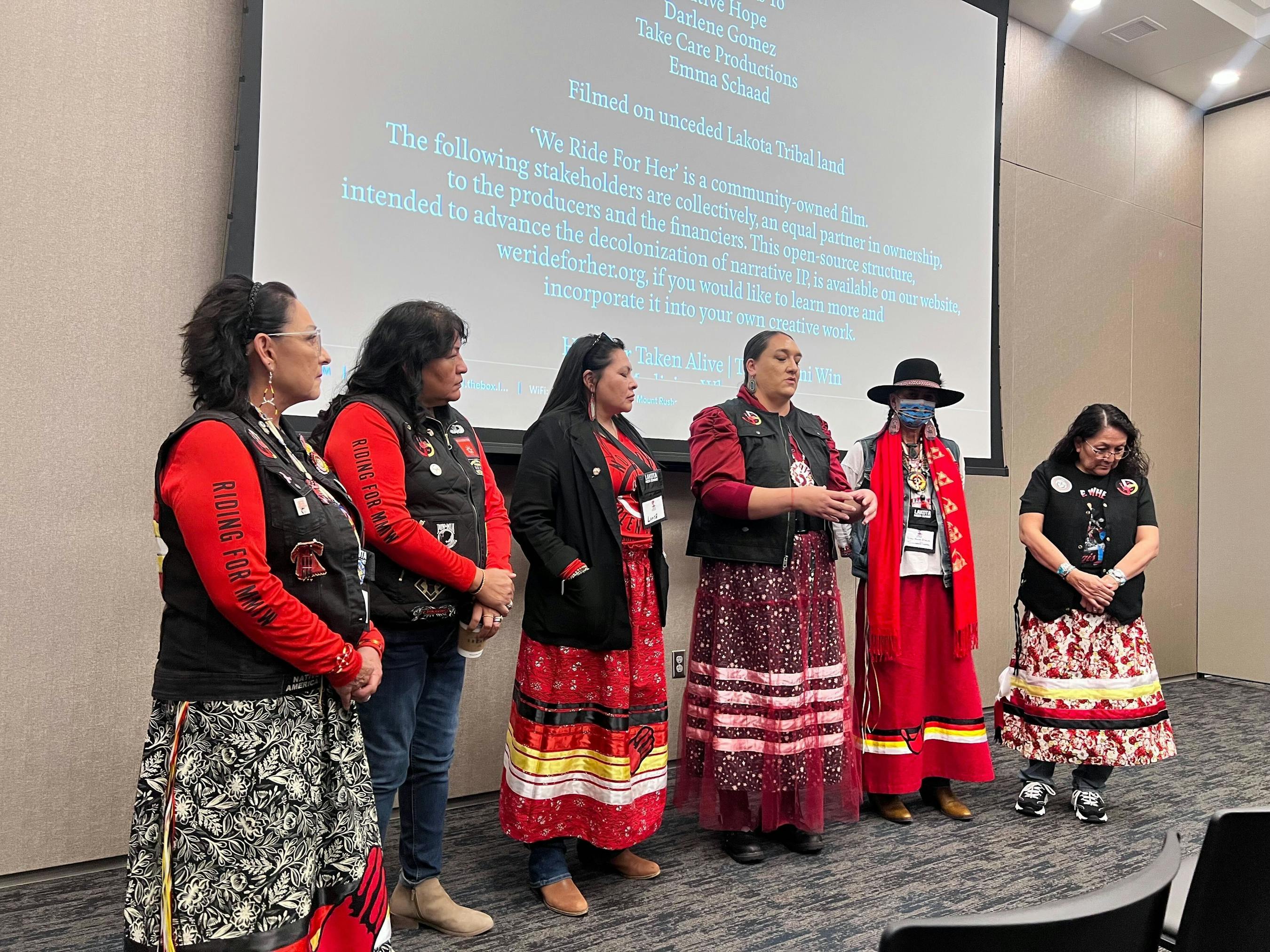 Medicine Wheel Riders TVDC Lakota Media Summit